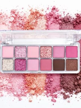 Kohl's Pink & Rose Eyeshadow Palette – Multi-Pink Shades